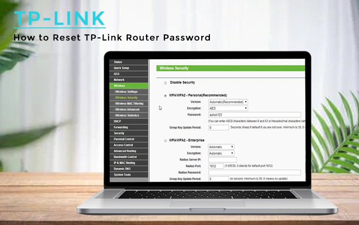 How to Reset TP-Link Router Password