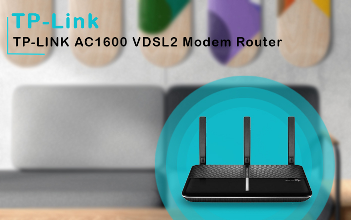 TP-LINK AC1600 VDSL2 Modem Router